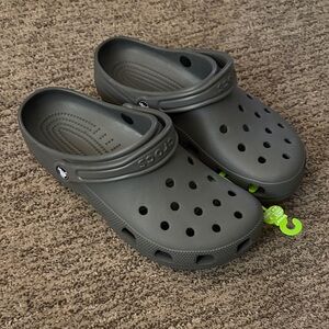 CROCS Men's Gray Loafers